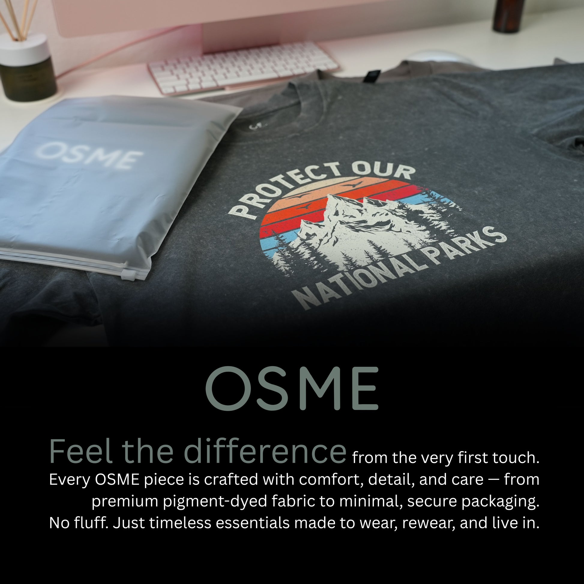 Wild Horses and Wildflowers Graphic with Western Aesthetic – Oversized Vintage Shirt