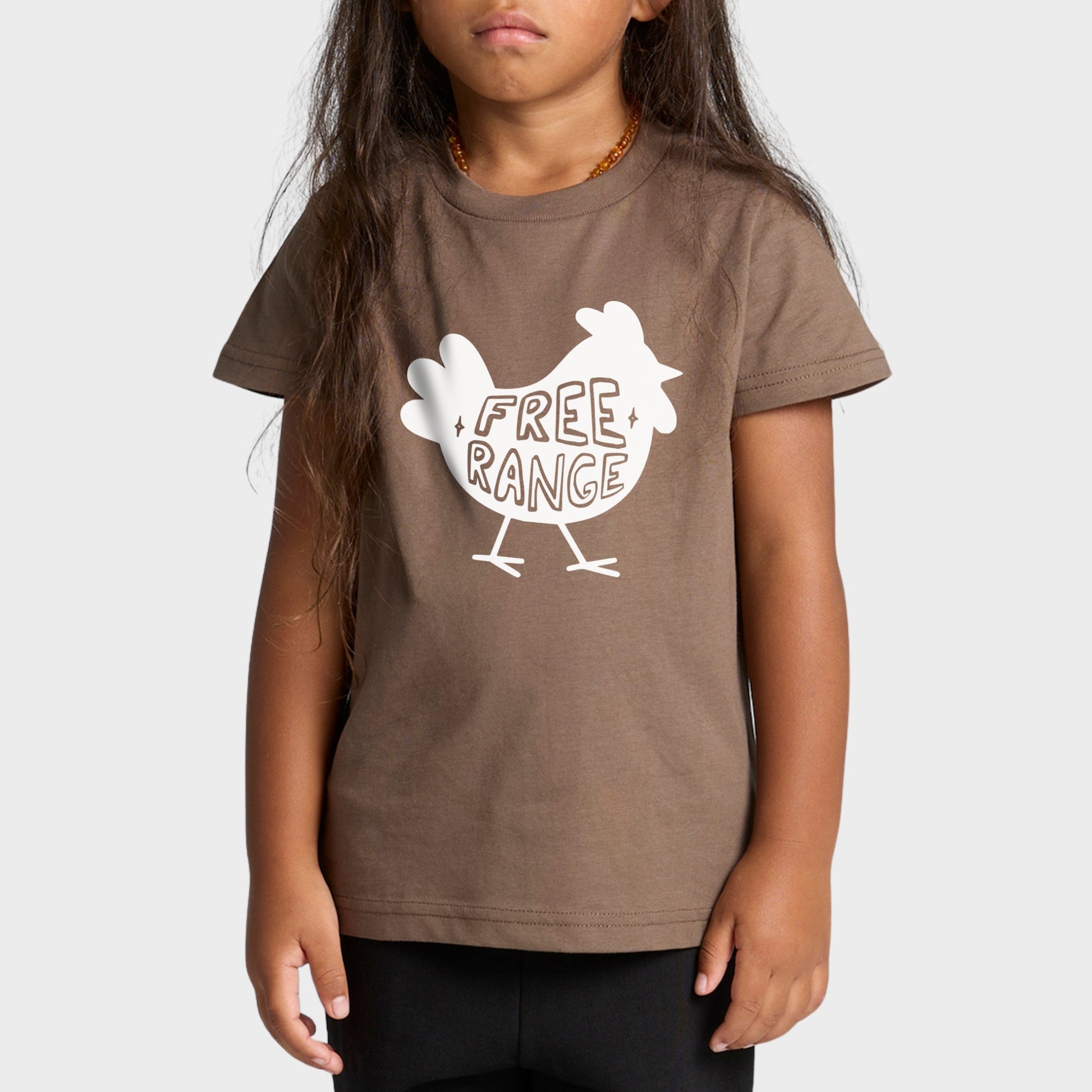 Free Range Chicken Kids T-Shirt β Funny Farm Animal Toddler Tee