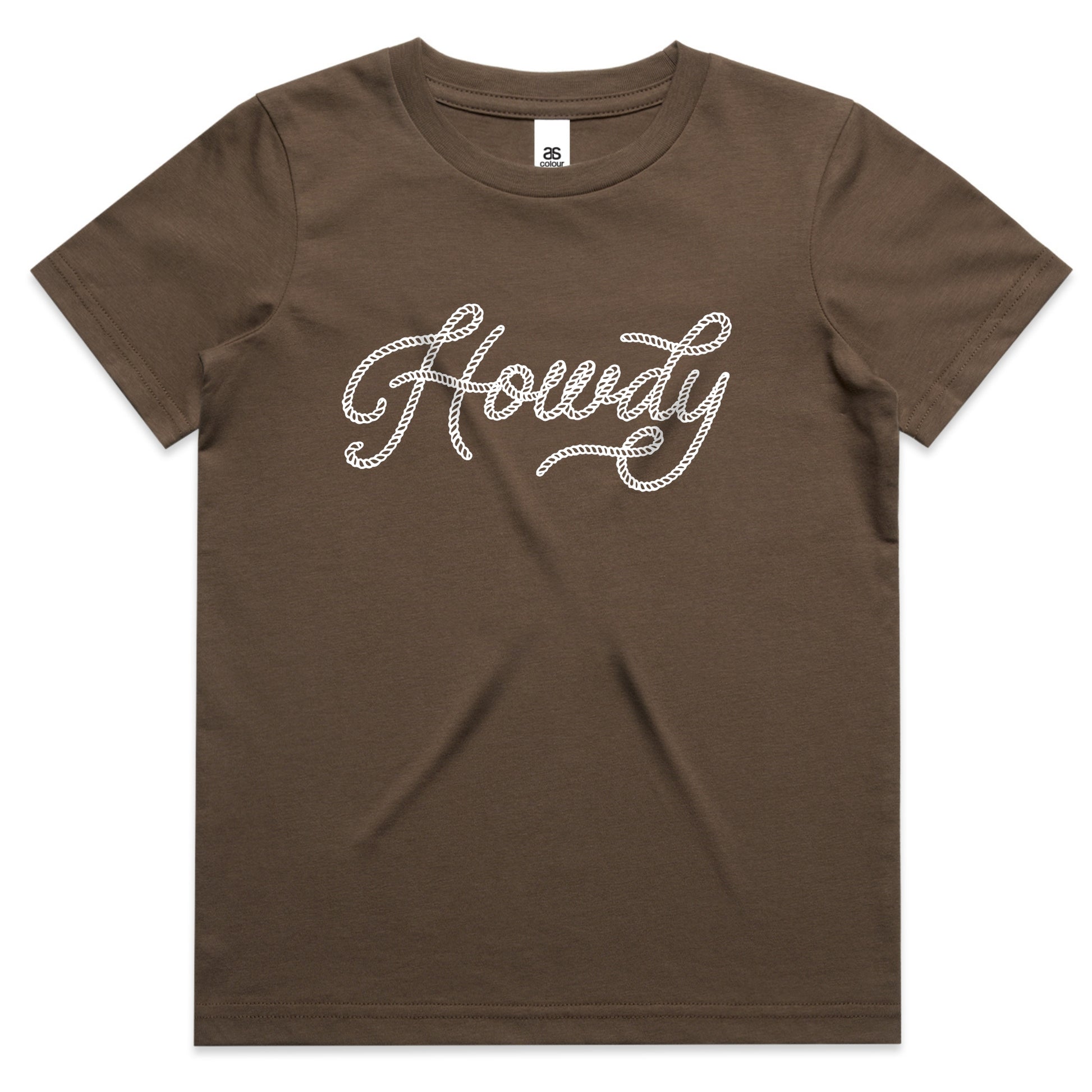 Howdy Youth Tee – Retro Cowboy Aesthetic Shirt for Kids