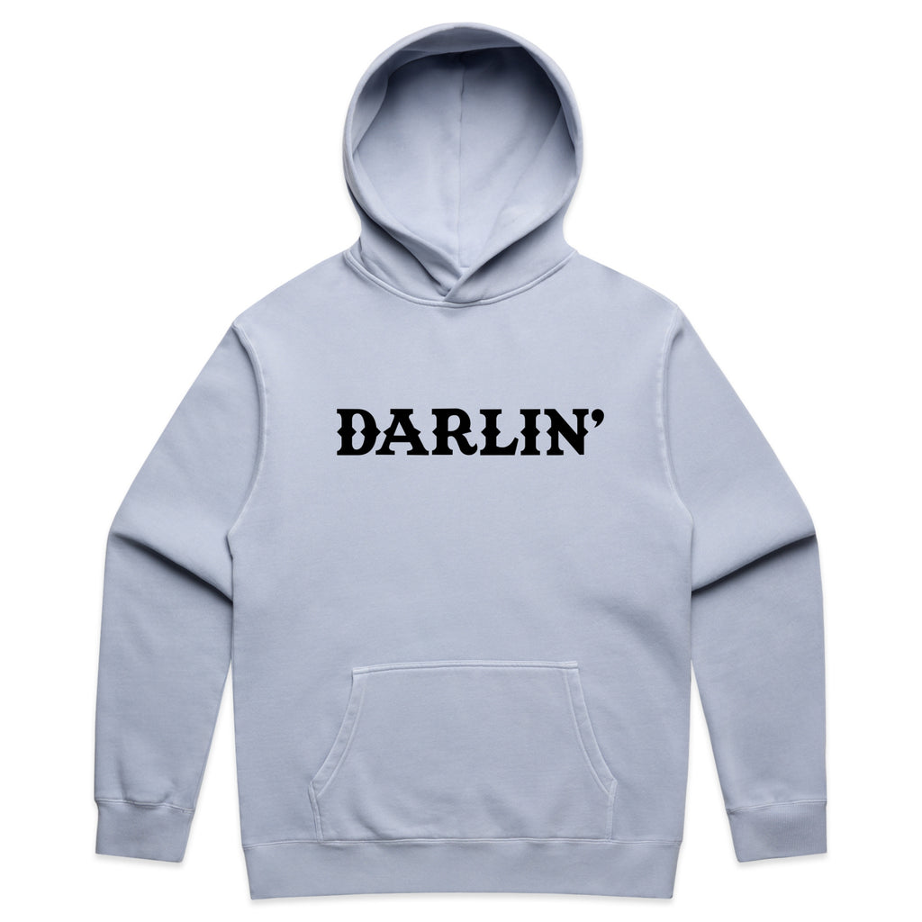 Darlin’ – Retro Western Cowgirl Graphic Faded Hoodie