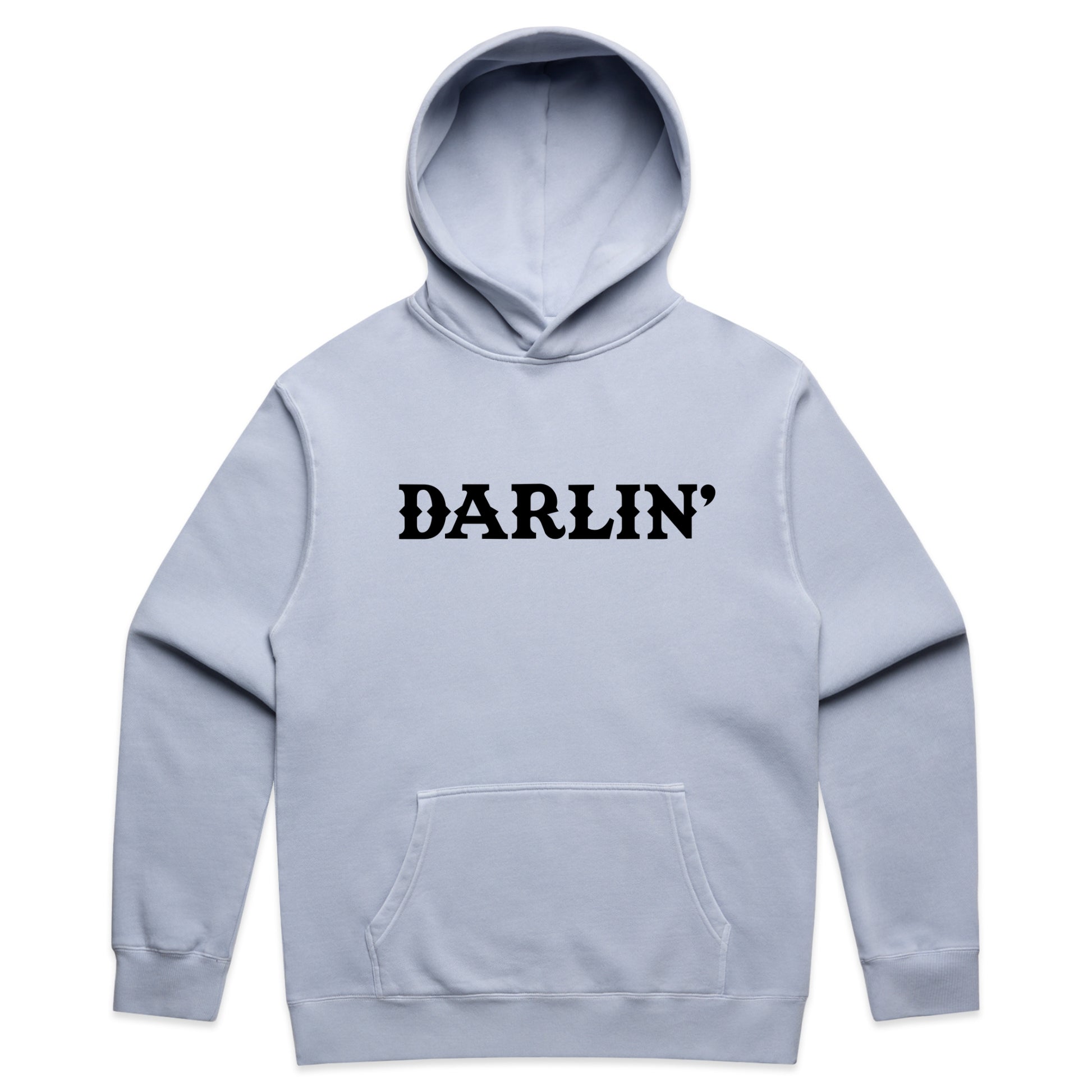 Darlin’ – Retro Western Cowgirl Graphic Faded Hoodie