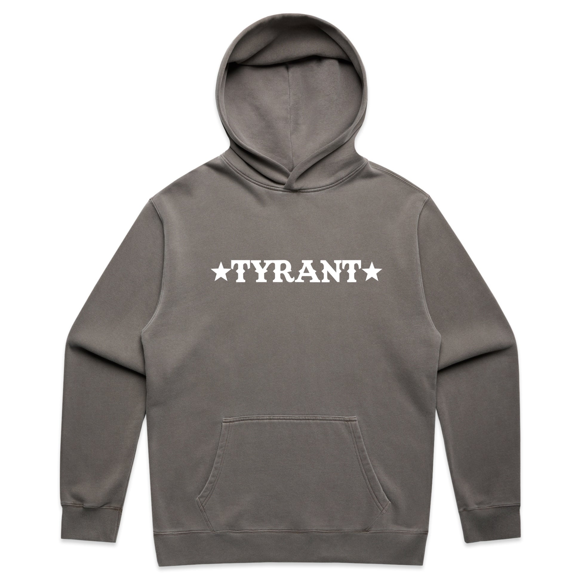 Western Rodeo Graphic with Tyrant Text – Faded Hoodie