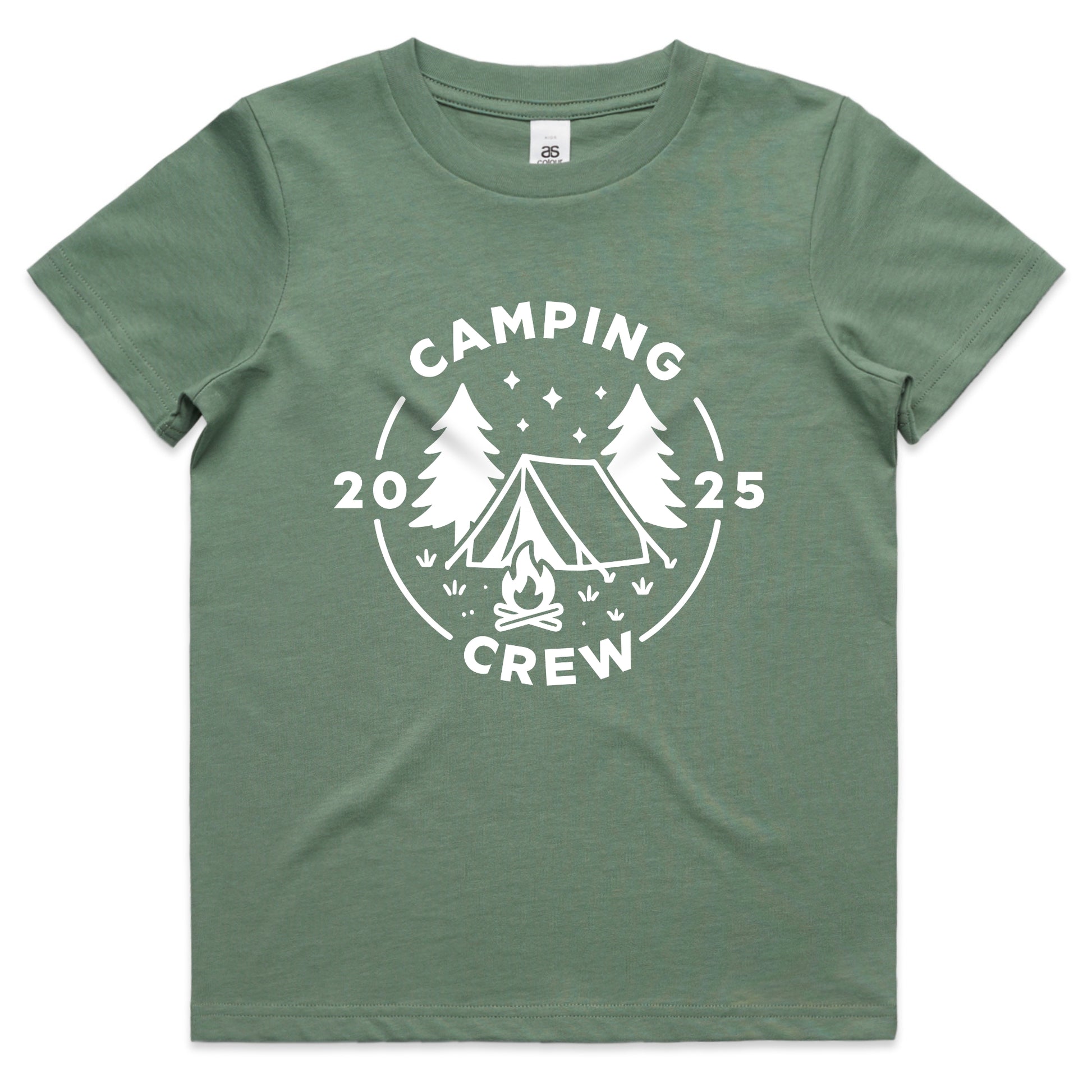Family Camping Crew 2025 Shirt – Toddler & Kids Outdoor Trip Tee for Camp Lovers